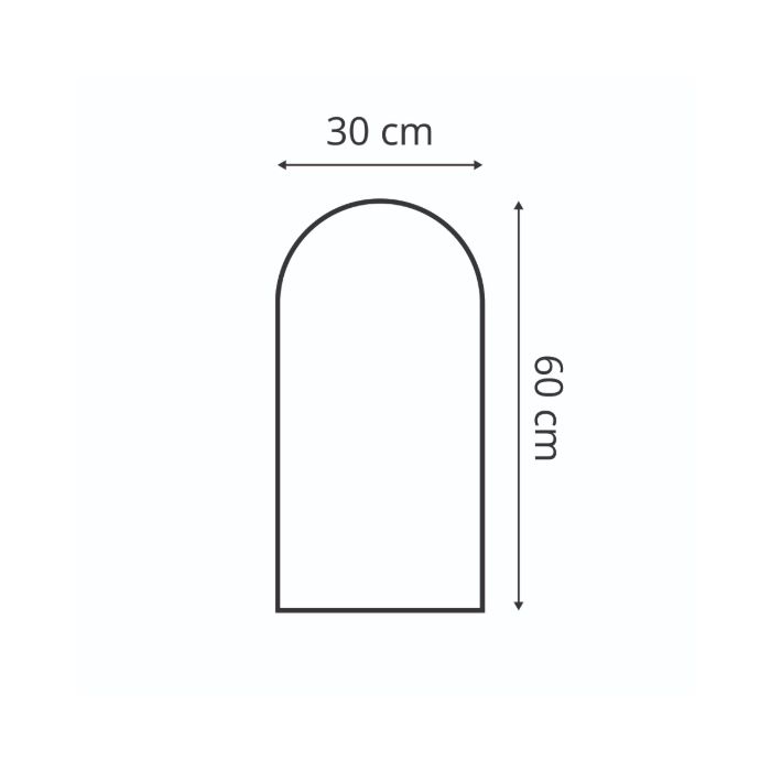 Polsterpaneel Flaschengrün 30 cm